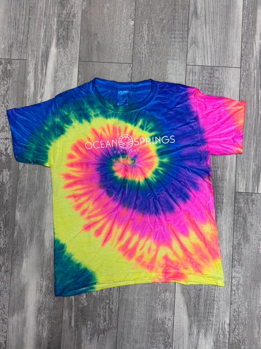 OS Sun Logo Tee - Tie-Dyed