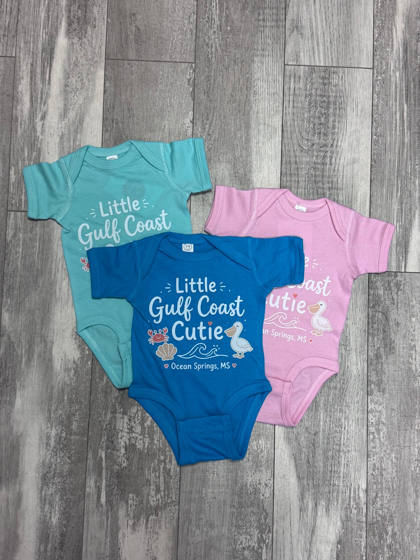 Little Gulf Coast Cutie Onesie