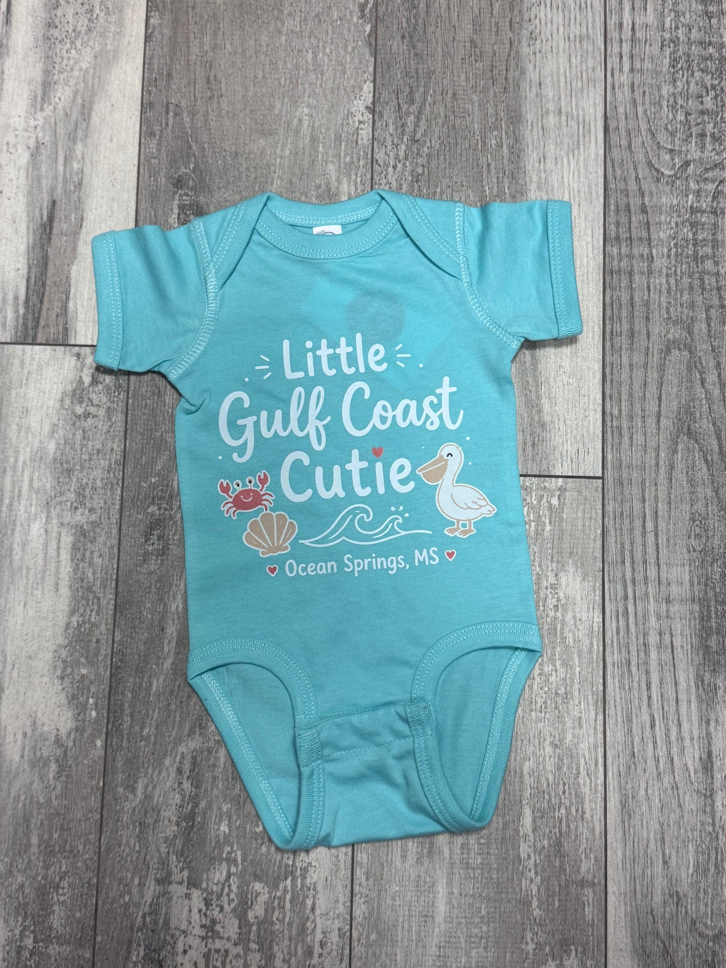 Little Gulf Coast Cutie Onesie