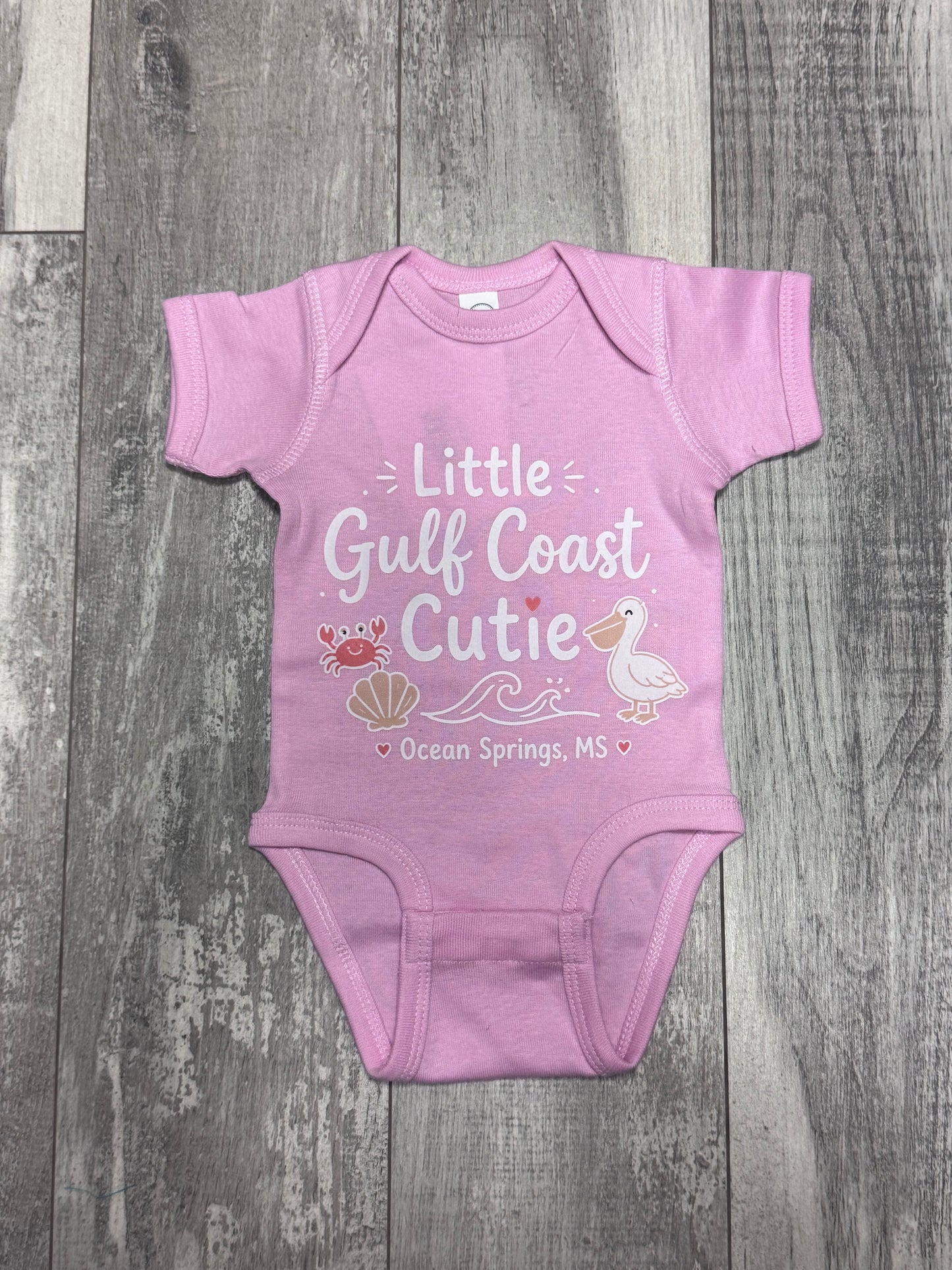 Little Gulf Coast Cutie Onesie