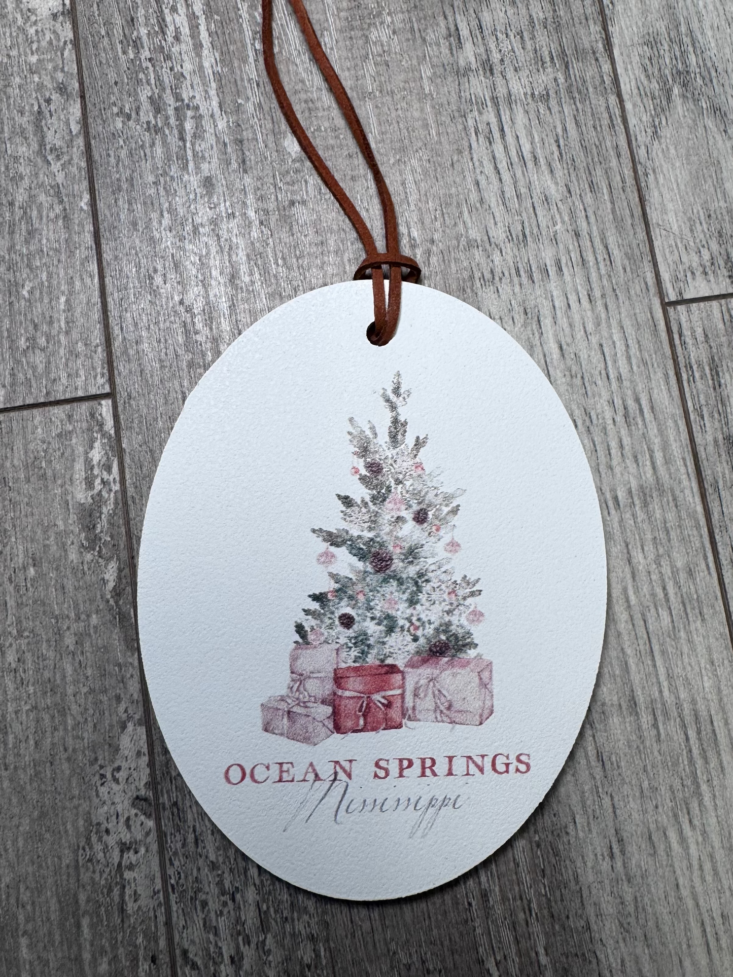 Oval Tree Ornament