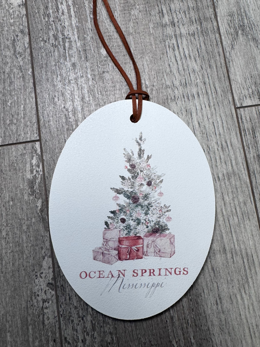 Oval Tree Ornament