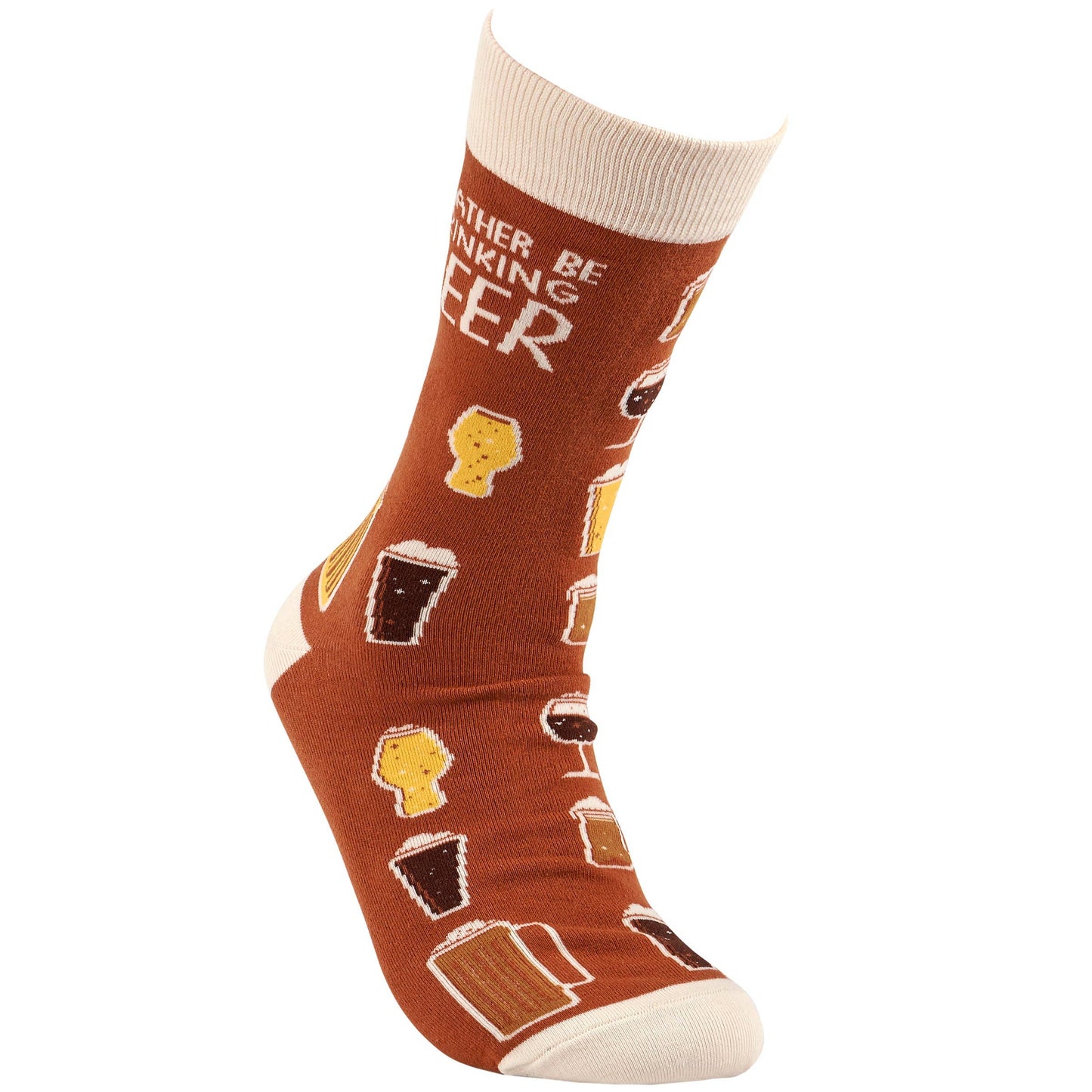 Rather Be Drinking Beer Socks