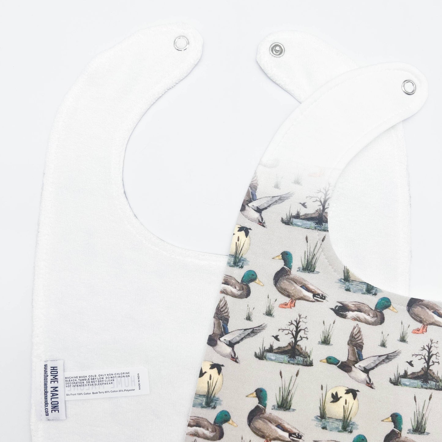 Mallard Duck Baby Bib