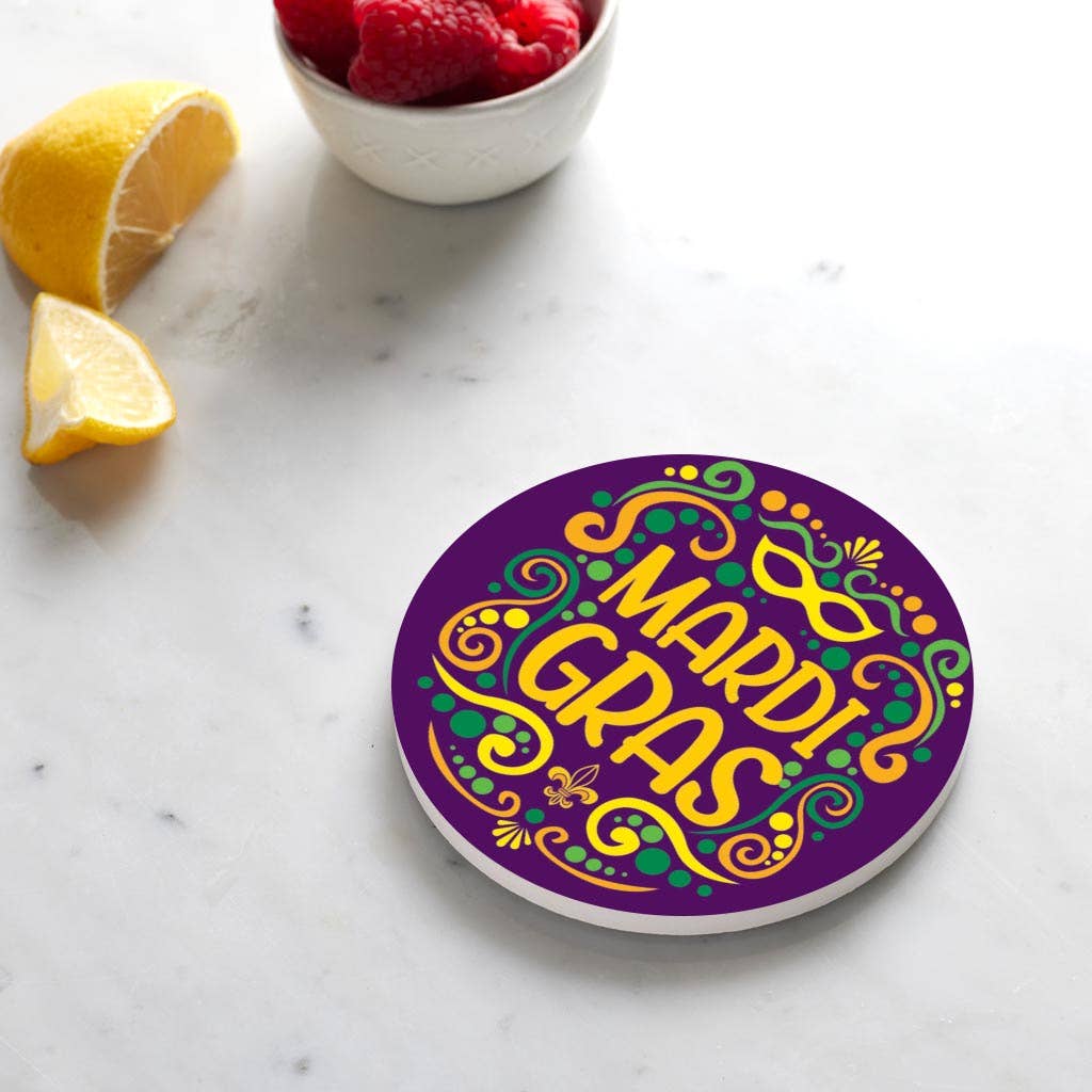 Mardi Gras Coasters
