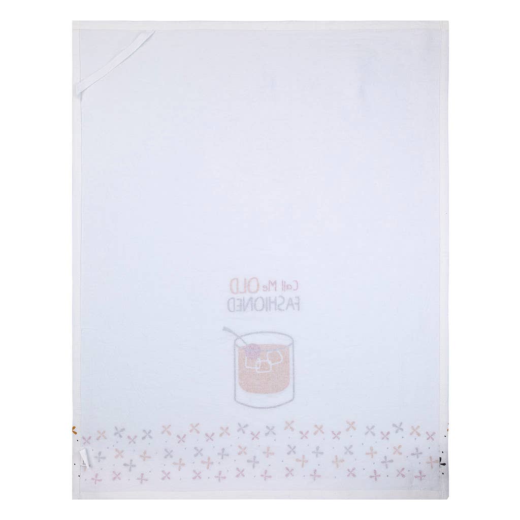 Call Me Old Fashioned Tea Towel
