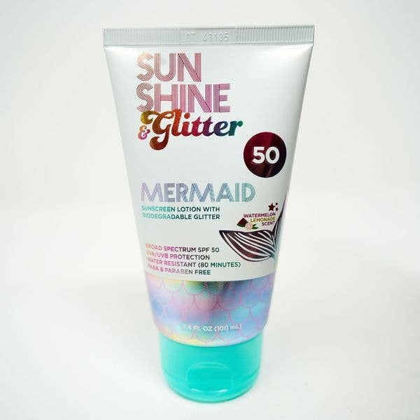 Mermaid Biodegradable Glitter SPF 50