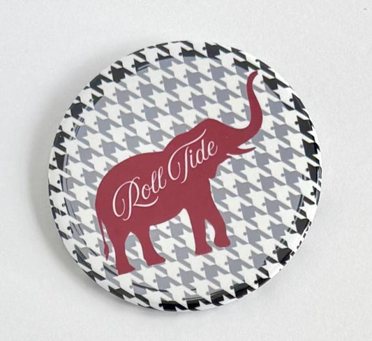 Roll Tide Elephant Button