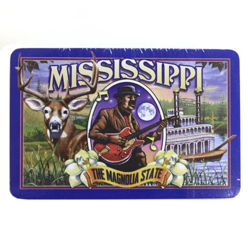 Mississippi Playing Cards Mural