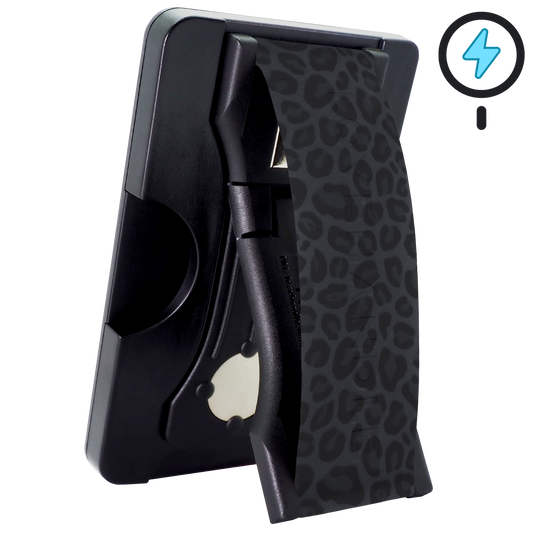 LoveHandle PRO Wallet for MagSafe- Black Leopard