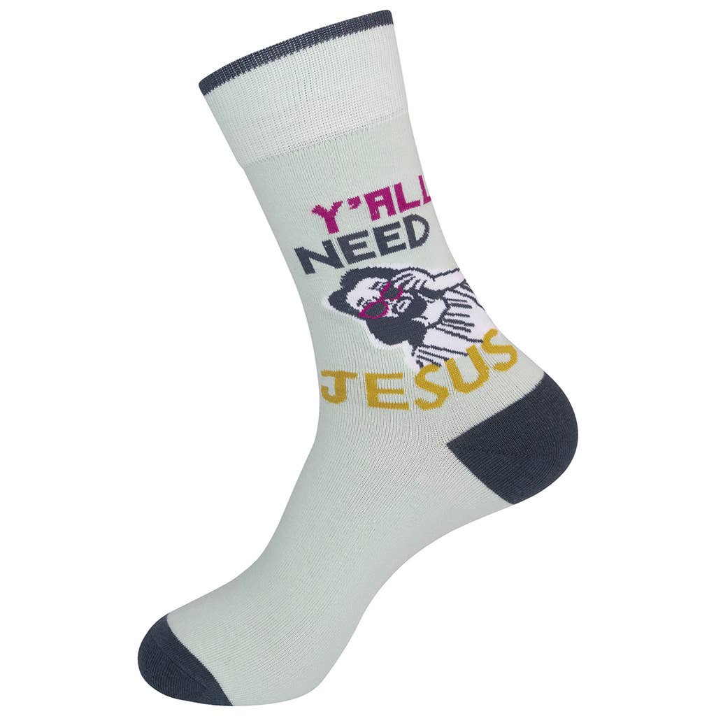 Y'all Need Jesus Socks