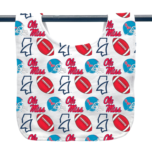Mississippi University Ole Miss Baby Bib