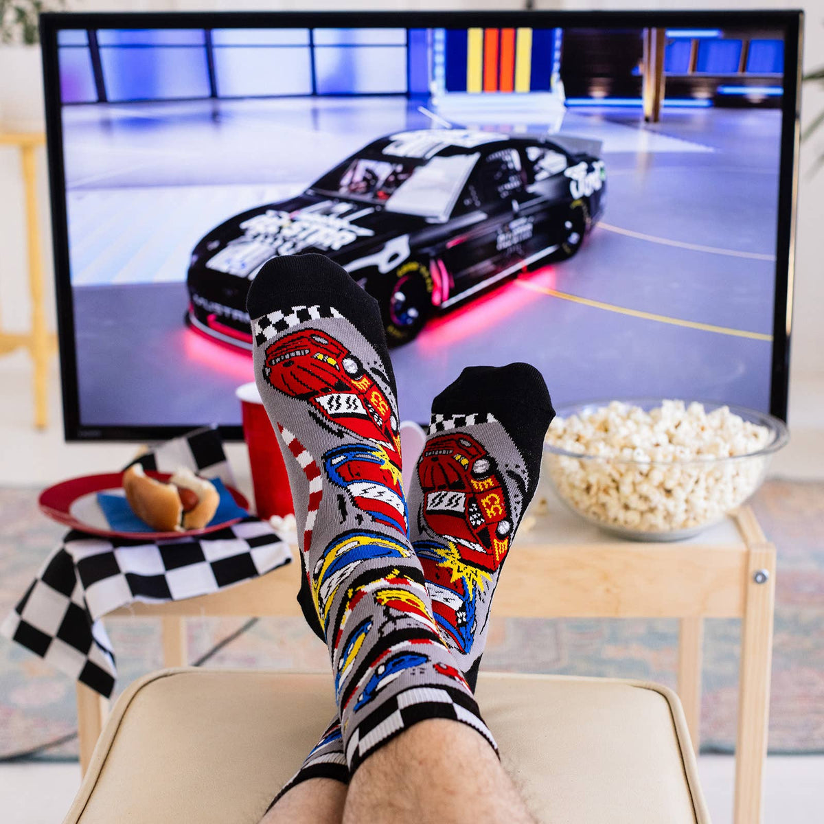If You're Not First, You're Last Racing Socks