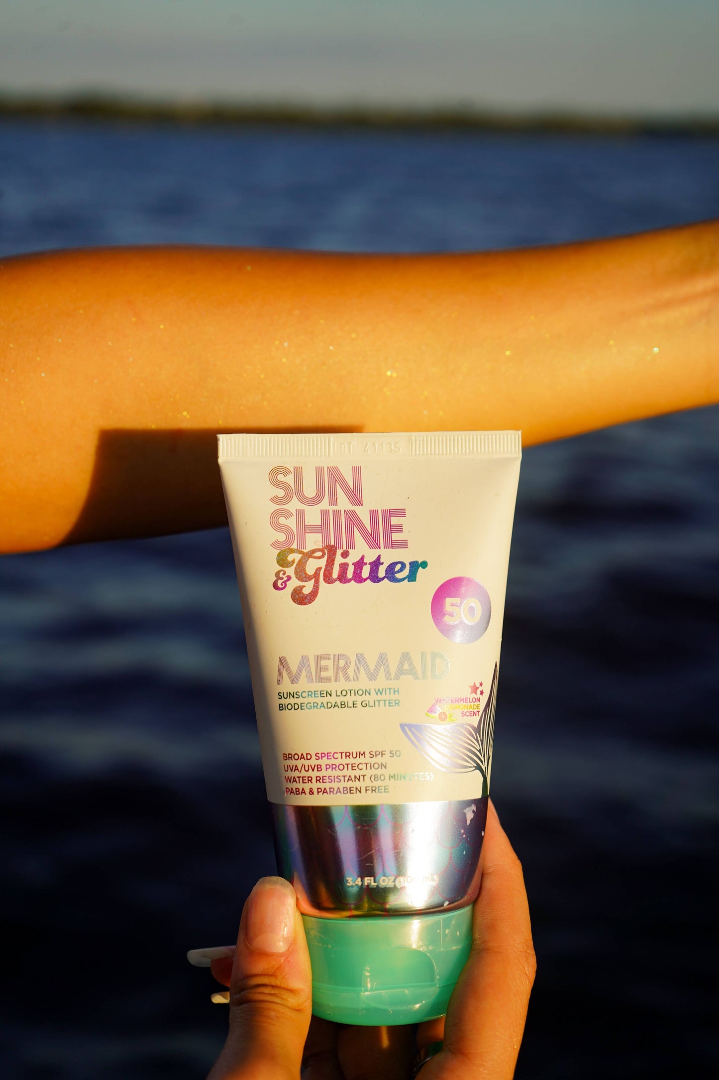 Mermaid Biodegradable Glitter SPF 50