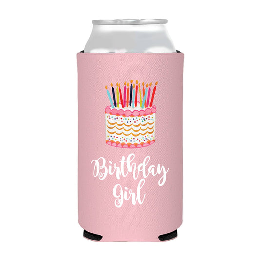 Birthday Girl Slim Can Cooler