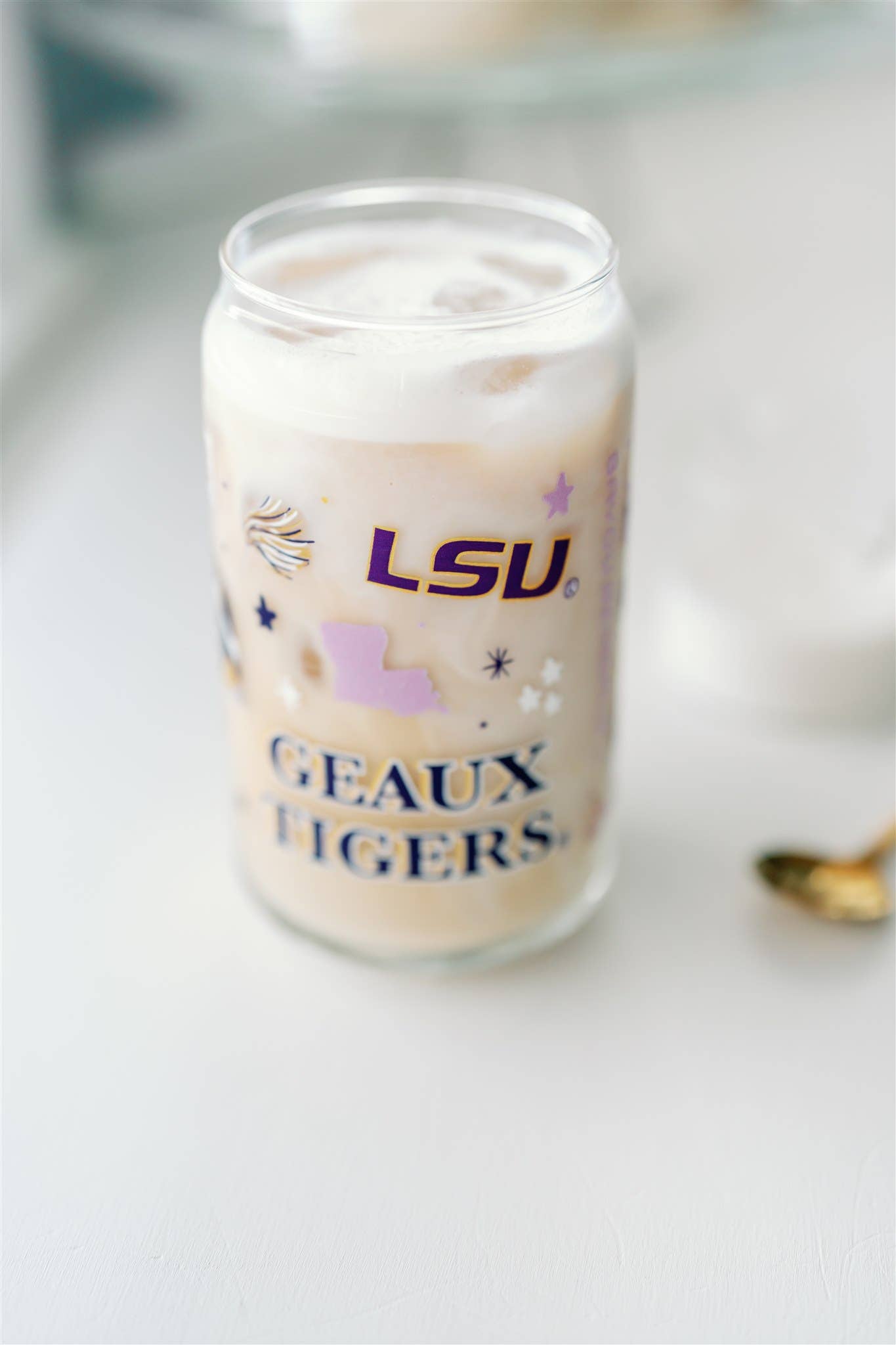 LSU Glass Cup