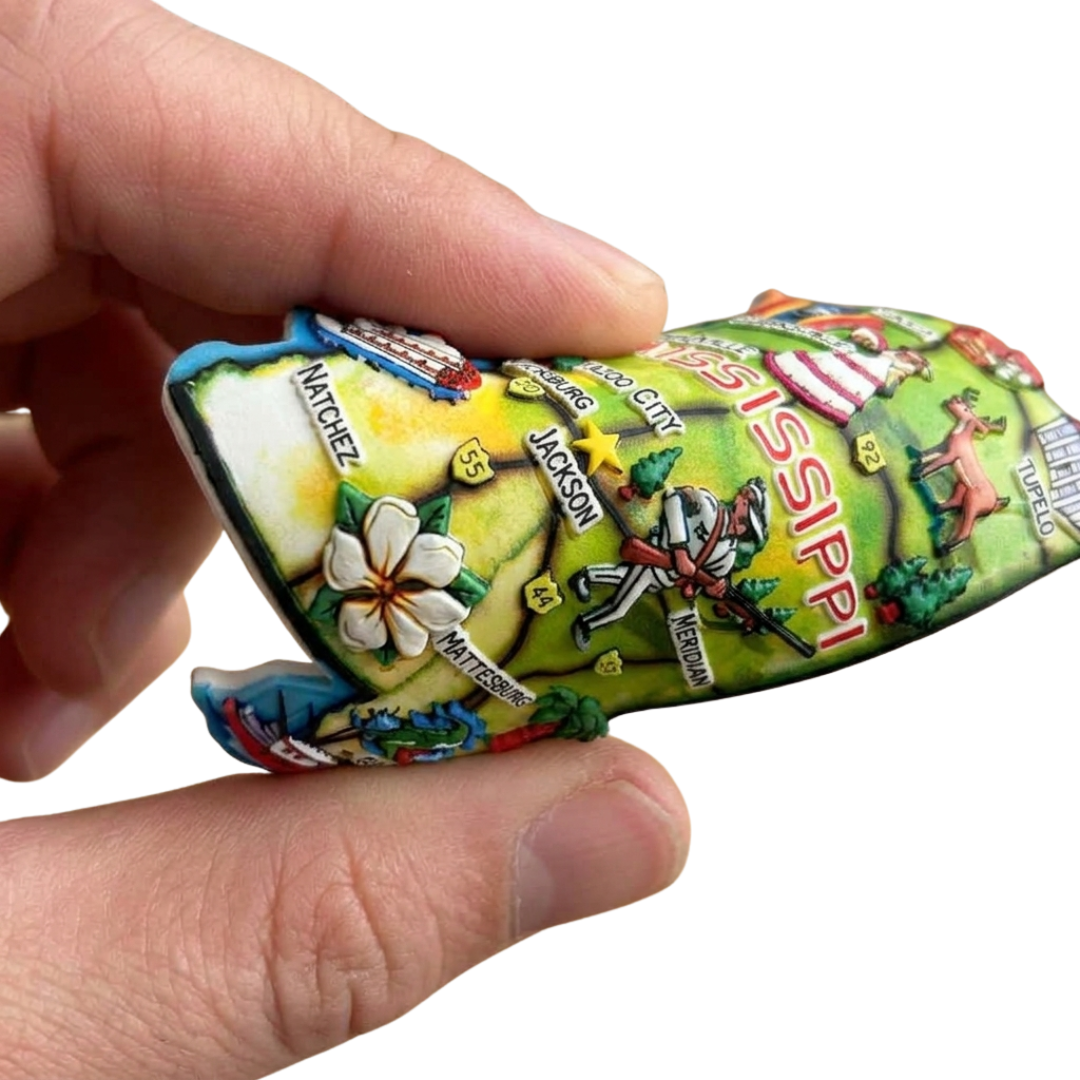Mississippi 3D Magnet
