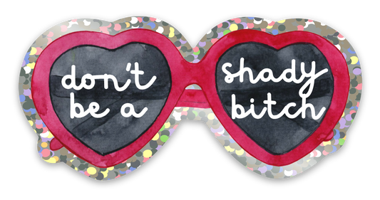 Heart Sunglasses Stickers