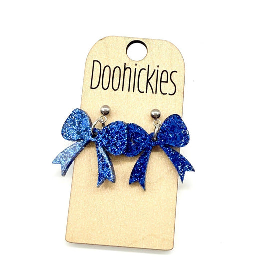 Spirit Bow Dangle Earrings