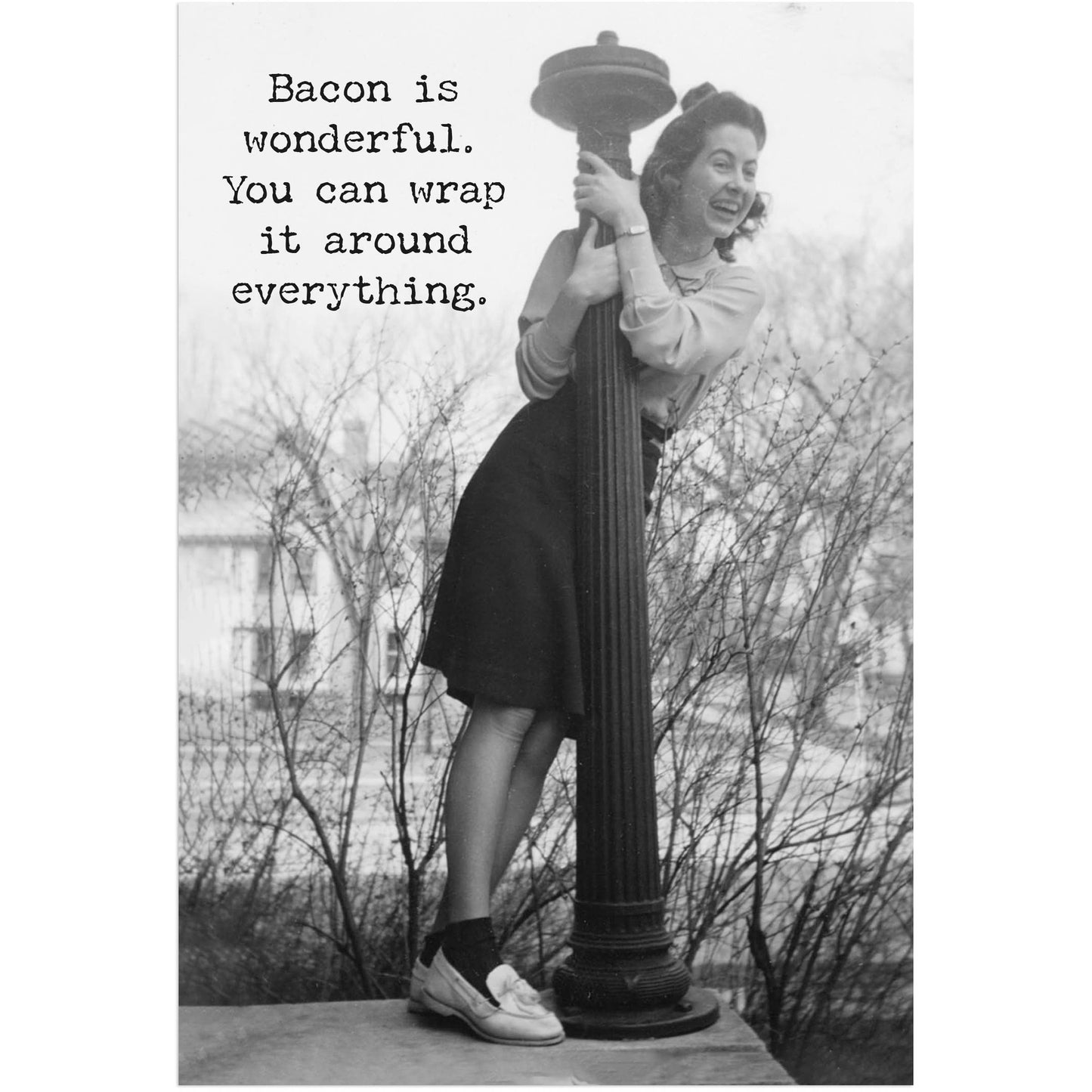 Bacon Is Wonderful Greeting Card