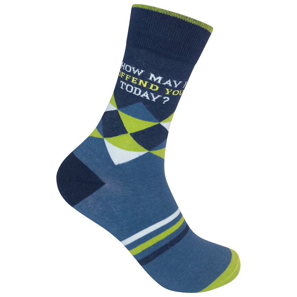 How May I Offend You Today? Socks