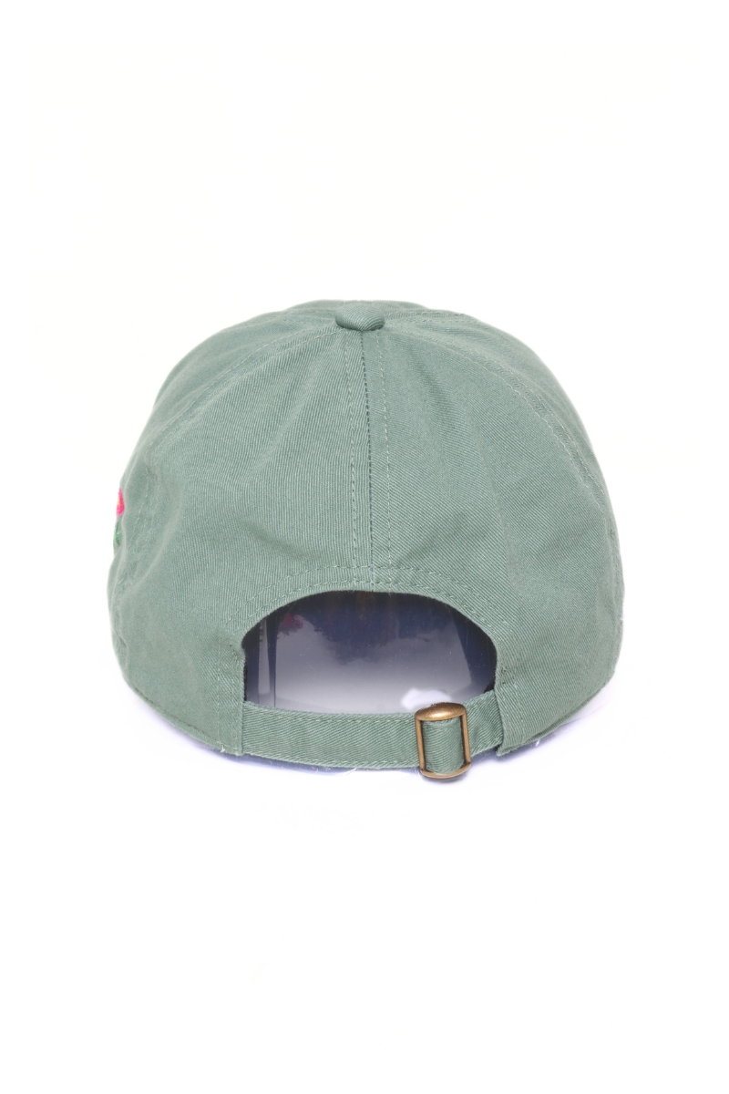 MAHJONG Heart Tiles Embroidered Baseball Cap