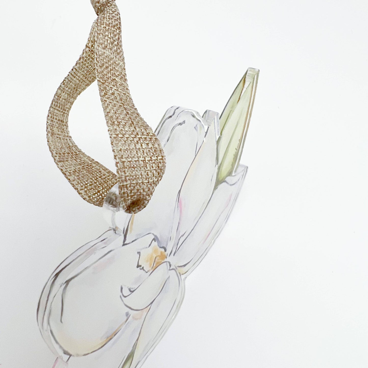 Magnolia Acrylic Ornament