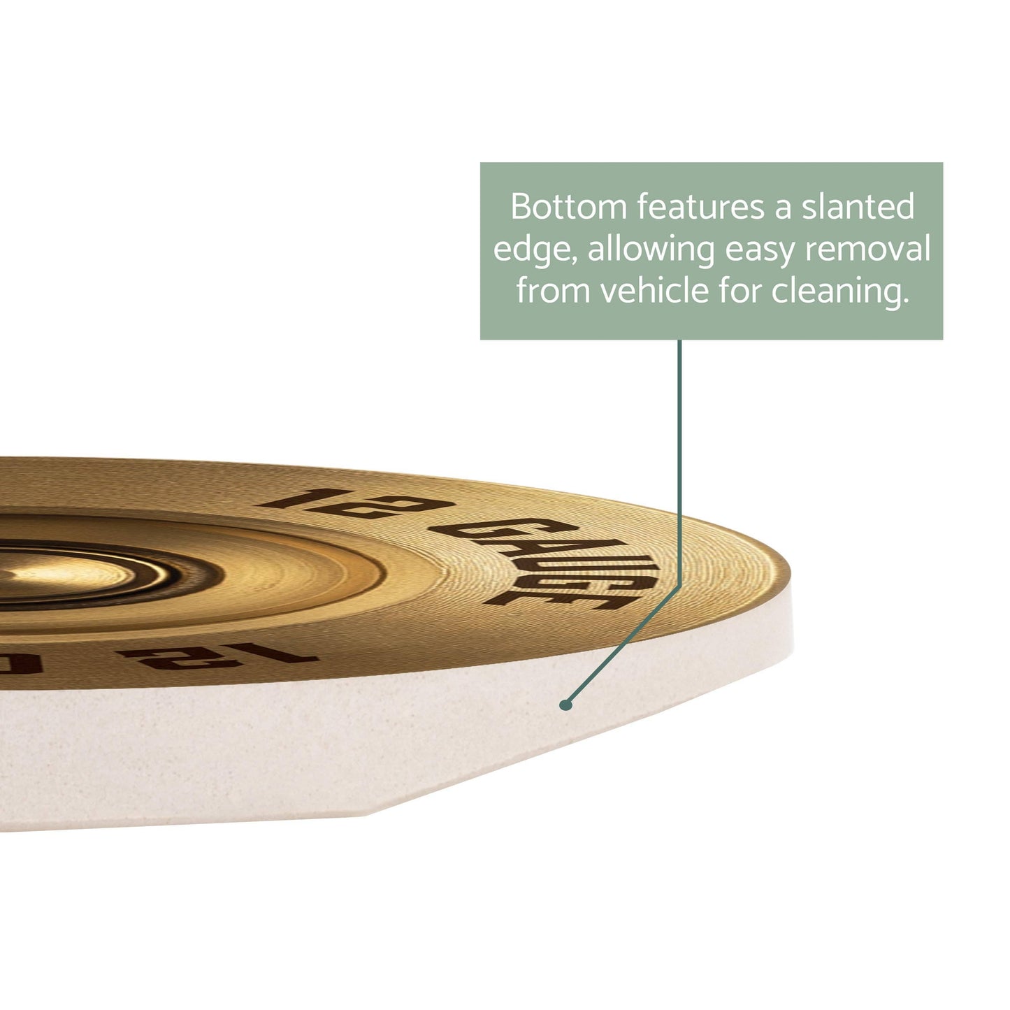 Car Coaster-12 Gauge Shell