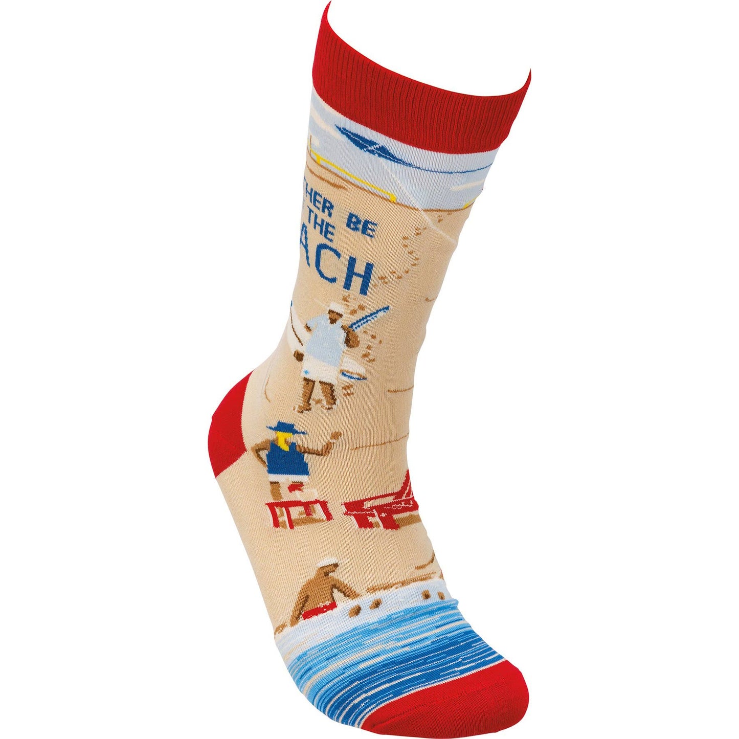 Id Rather Be At The Beach Socks