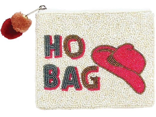 Ho Bag Beaded Coin Purse
