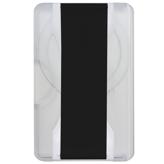 LoveHandle PRO for MagSafe- Black on Clear