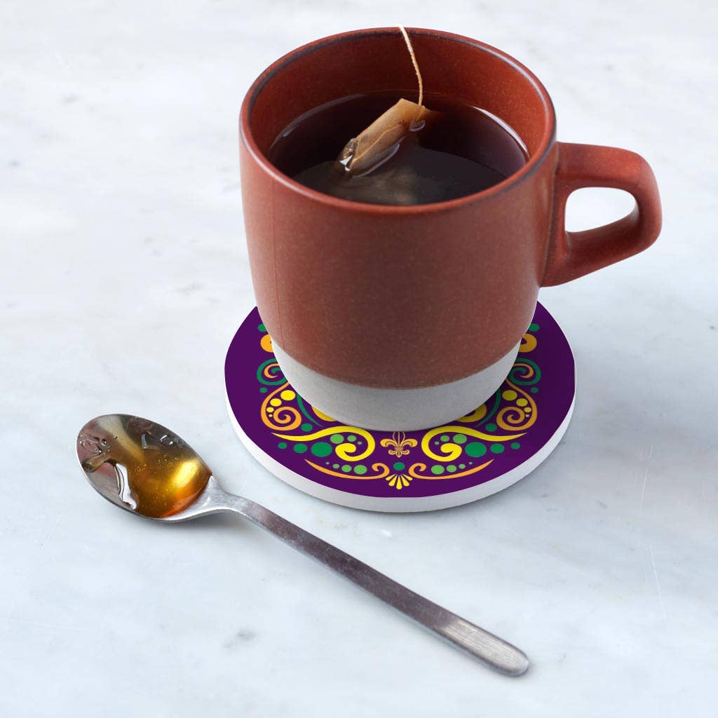 Mardi Gras Coasters