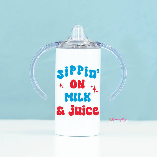 Milk and Juice Kids Stainless Steel Kid Cup