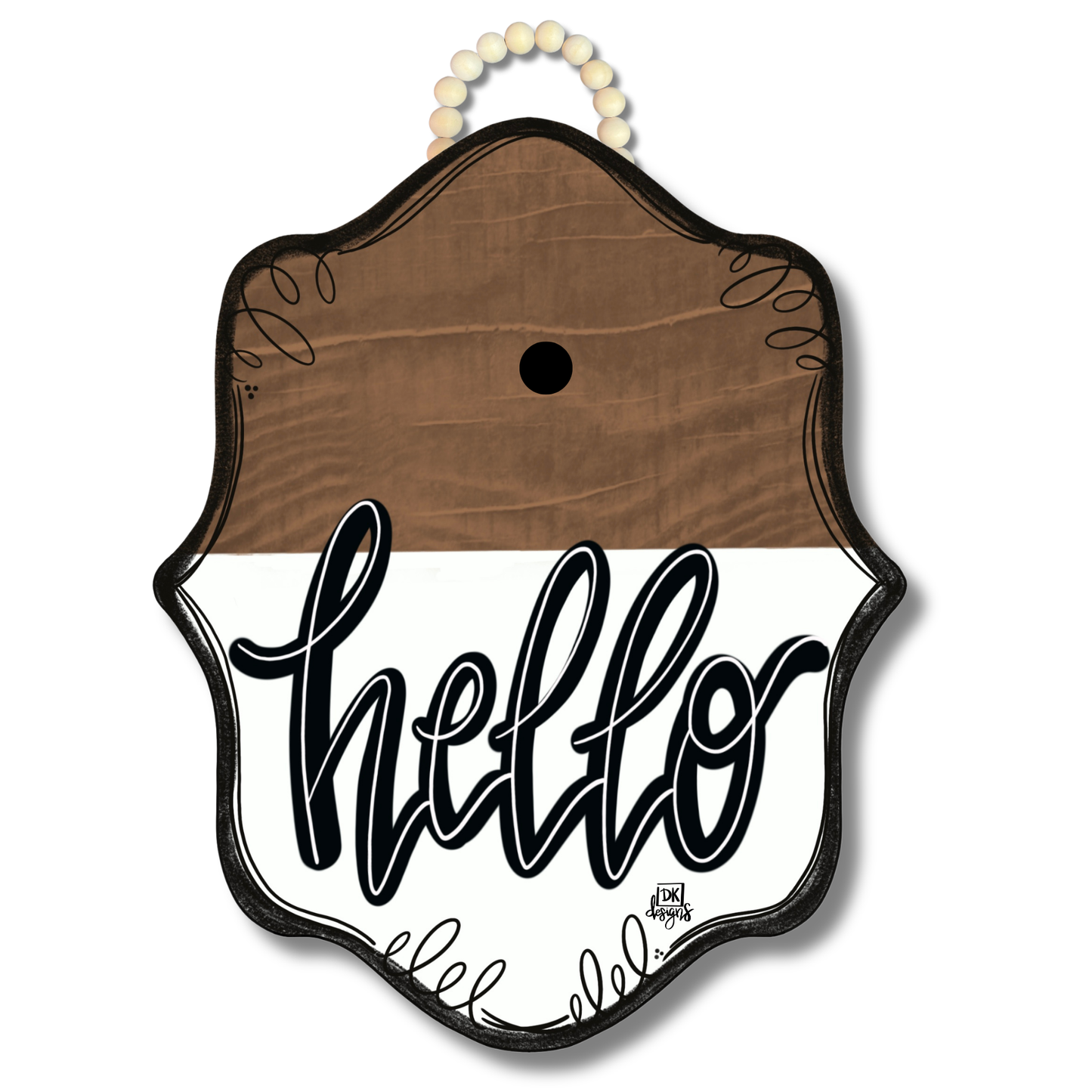 Stain Bloom "Hello" Hanger + Mini