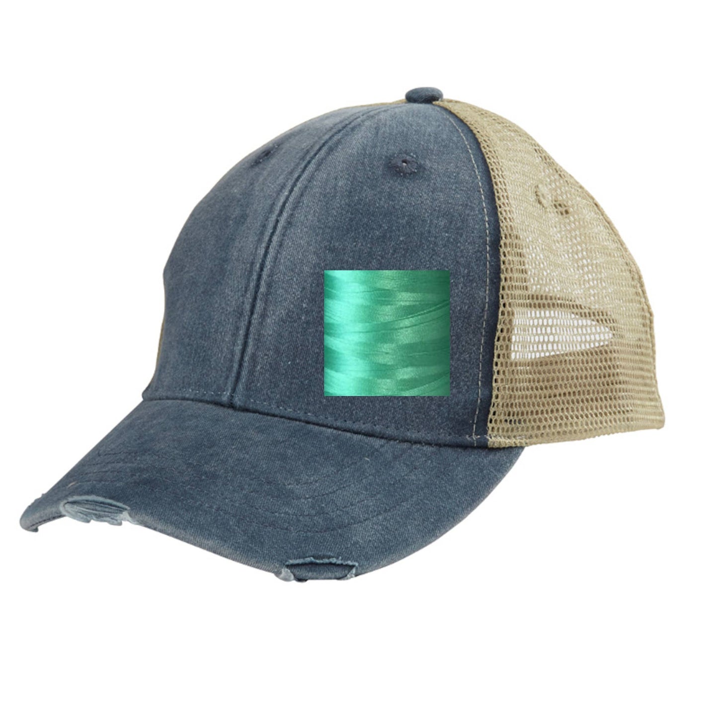 Mississippi Embroidered Distressed Hat