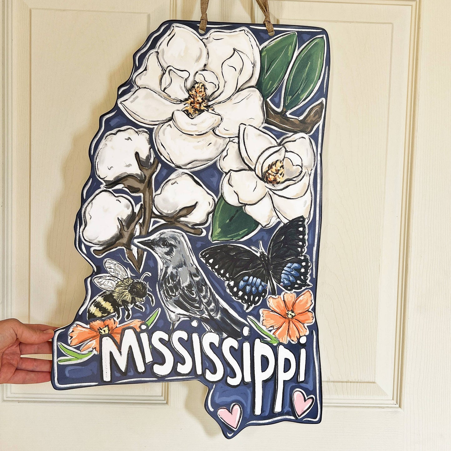Mississippi Favorites Door Hanger