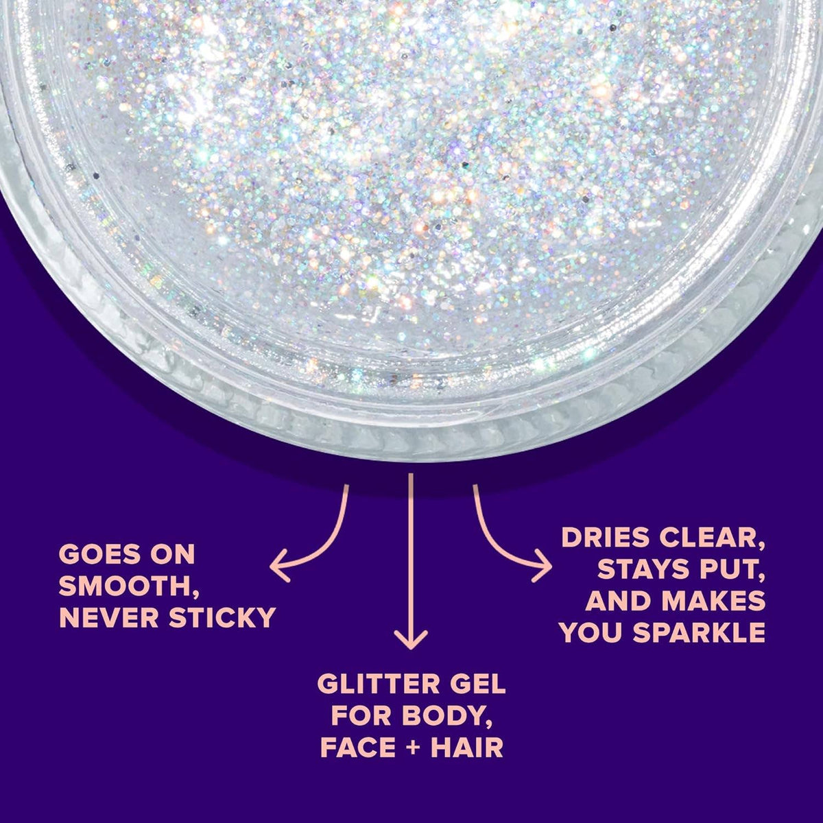 Disco-Silver | Body Glitter