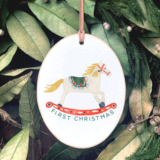 Baby's First Christmas ornament