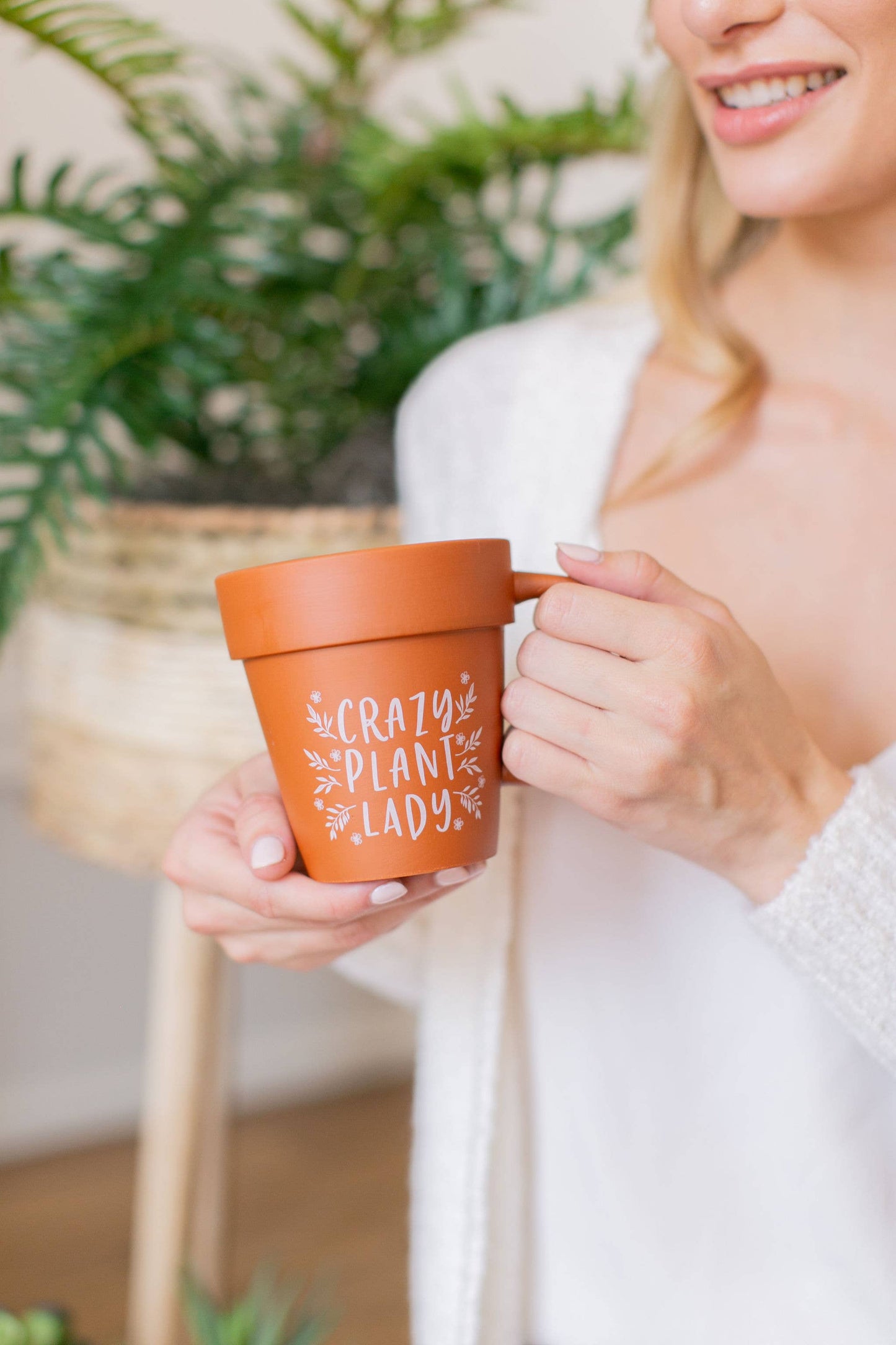 Crazy Plant Lady Terracotta Coffee Mug