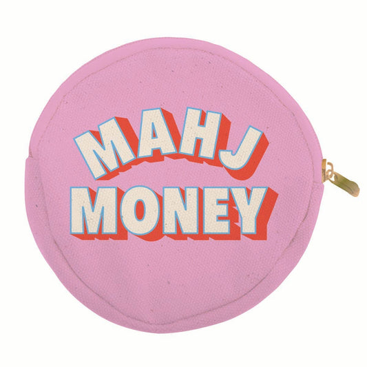 Mahj Money zipper pouch