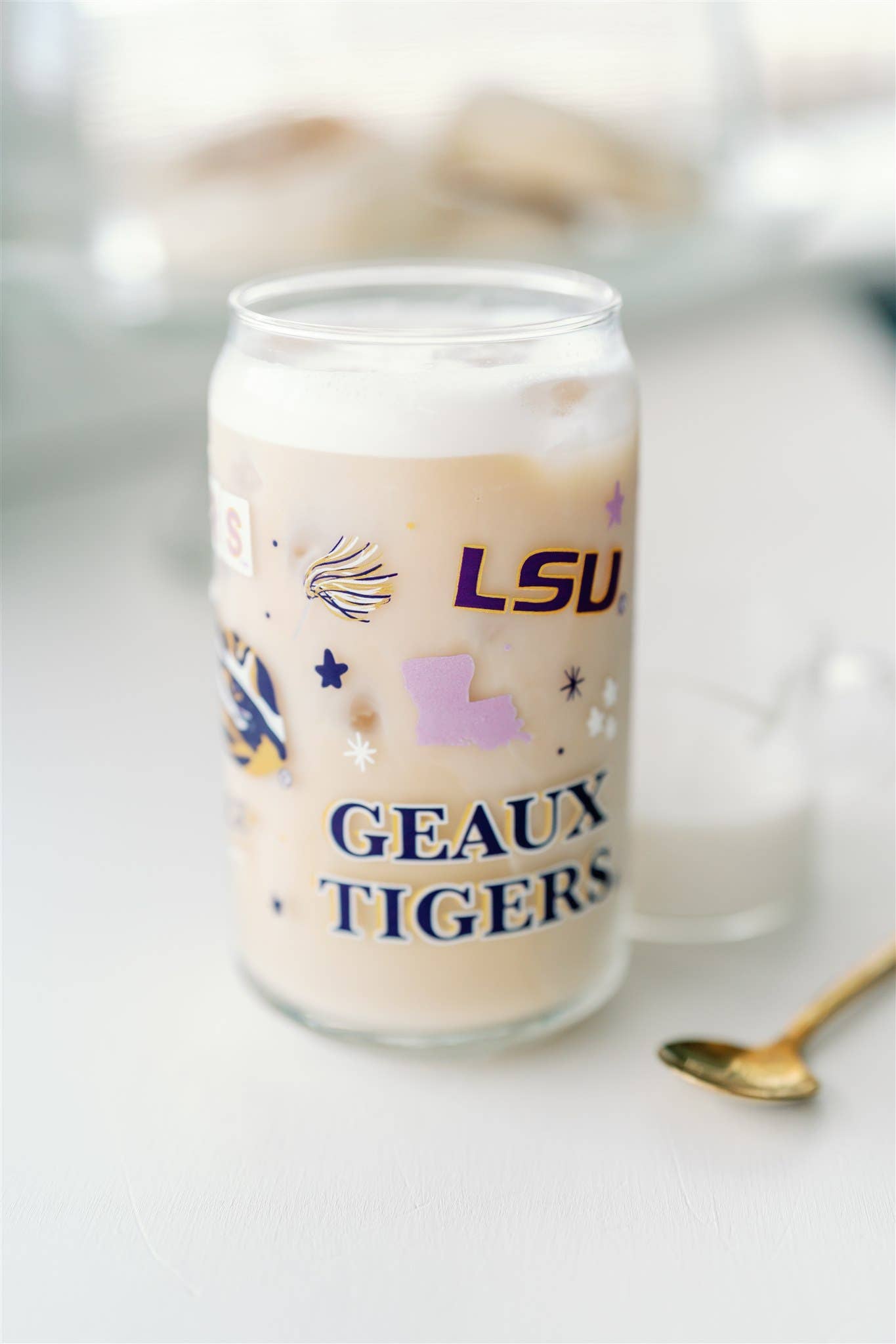 LSU Glass Cup