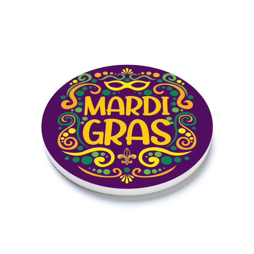 Mardi Gras Coasters